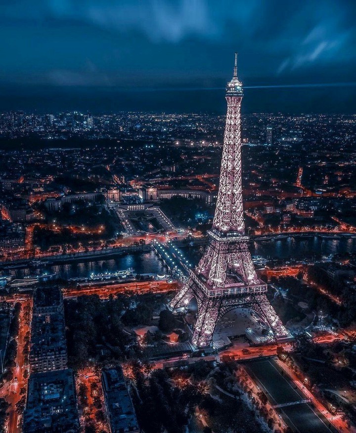 The elegant Eiffel tower