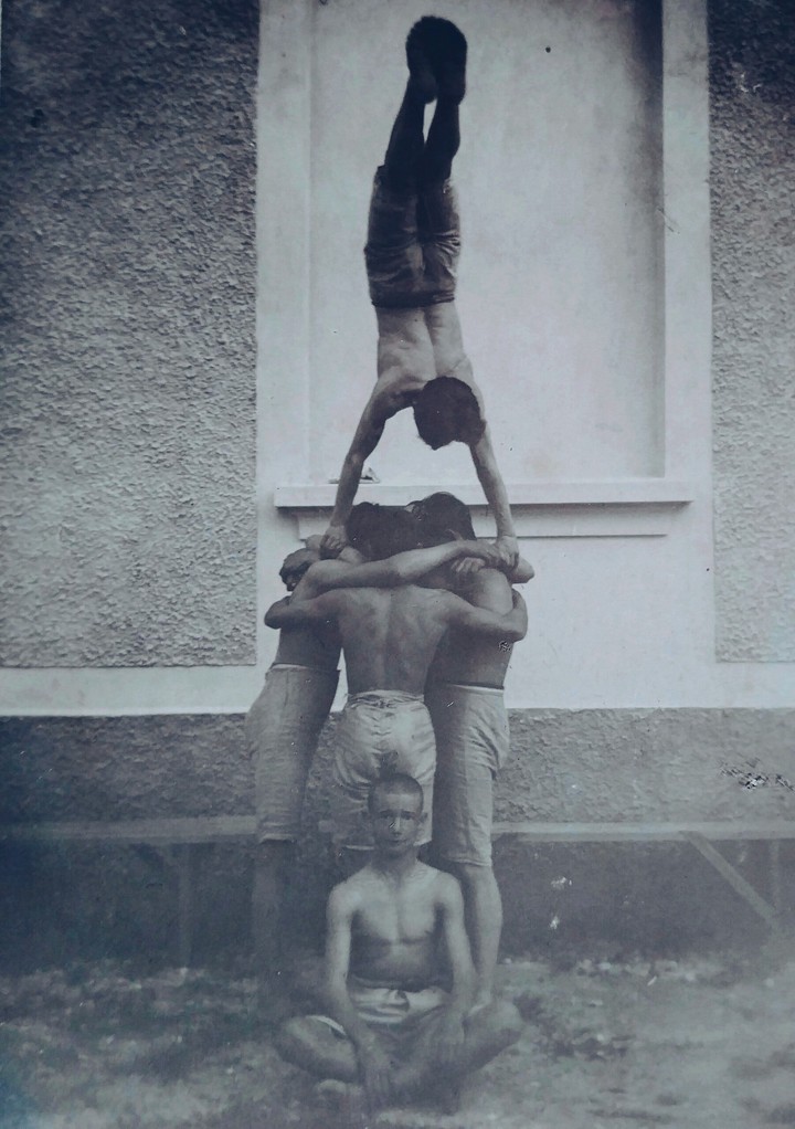 Gymnastics group from Zagreb 1938 ye