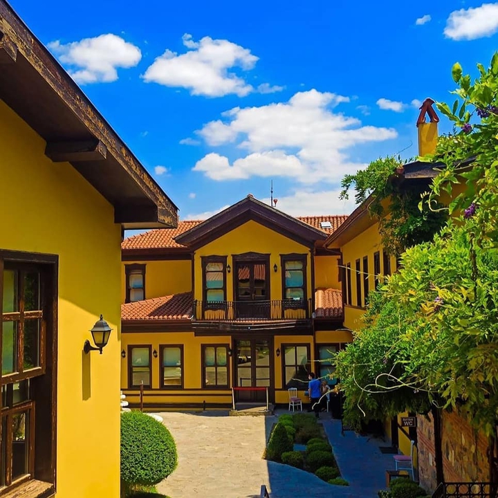 Sümbüllü bahçe sokagı