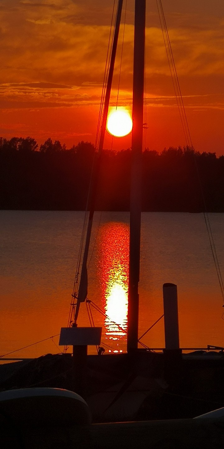 Sonnenuntergang am See