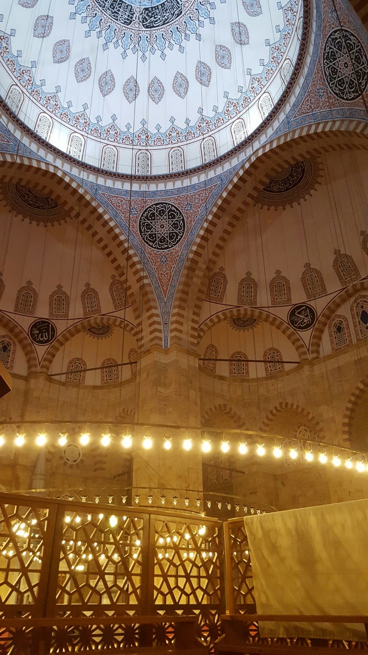 inside a mosque
