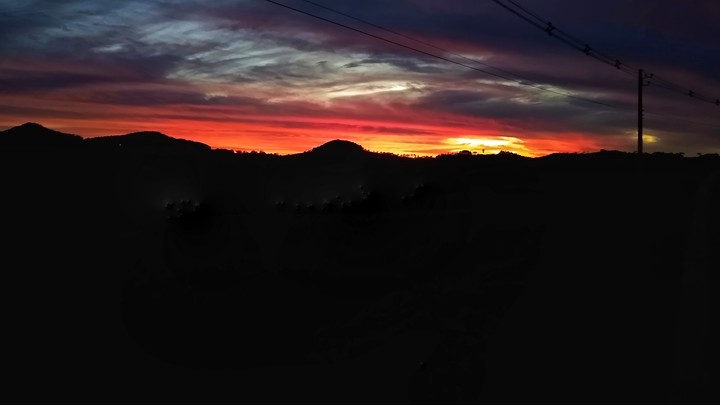 Por do sol
