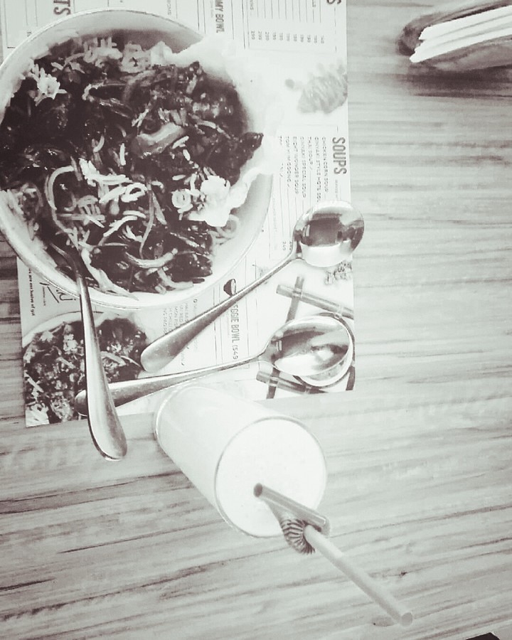 Black & White or Coloured, Food is ultimate love.