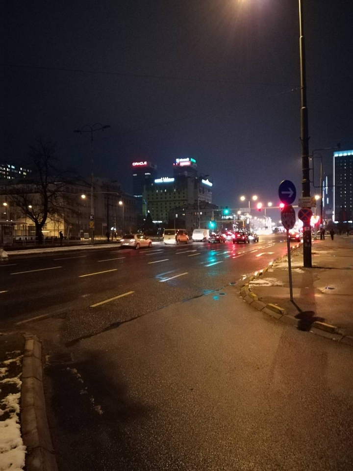 Lights of city