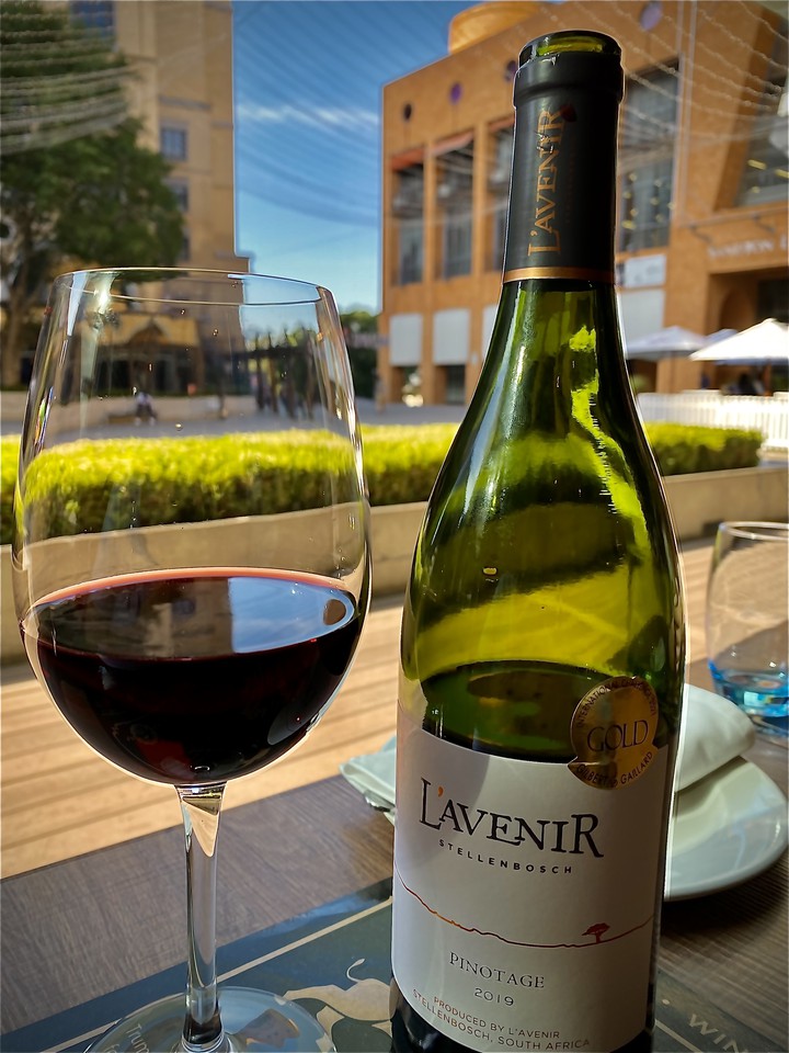 while we wine