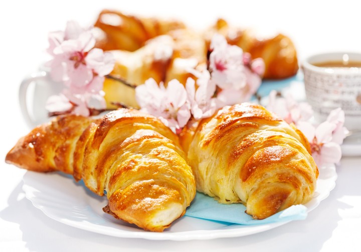 Утренние курасаны.