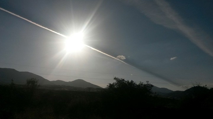 sky and sun