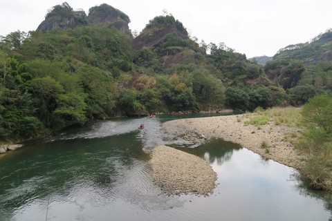 Bamboo raft River Tour