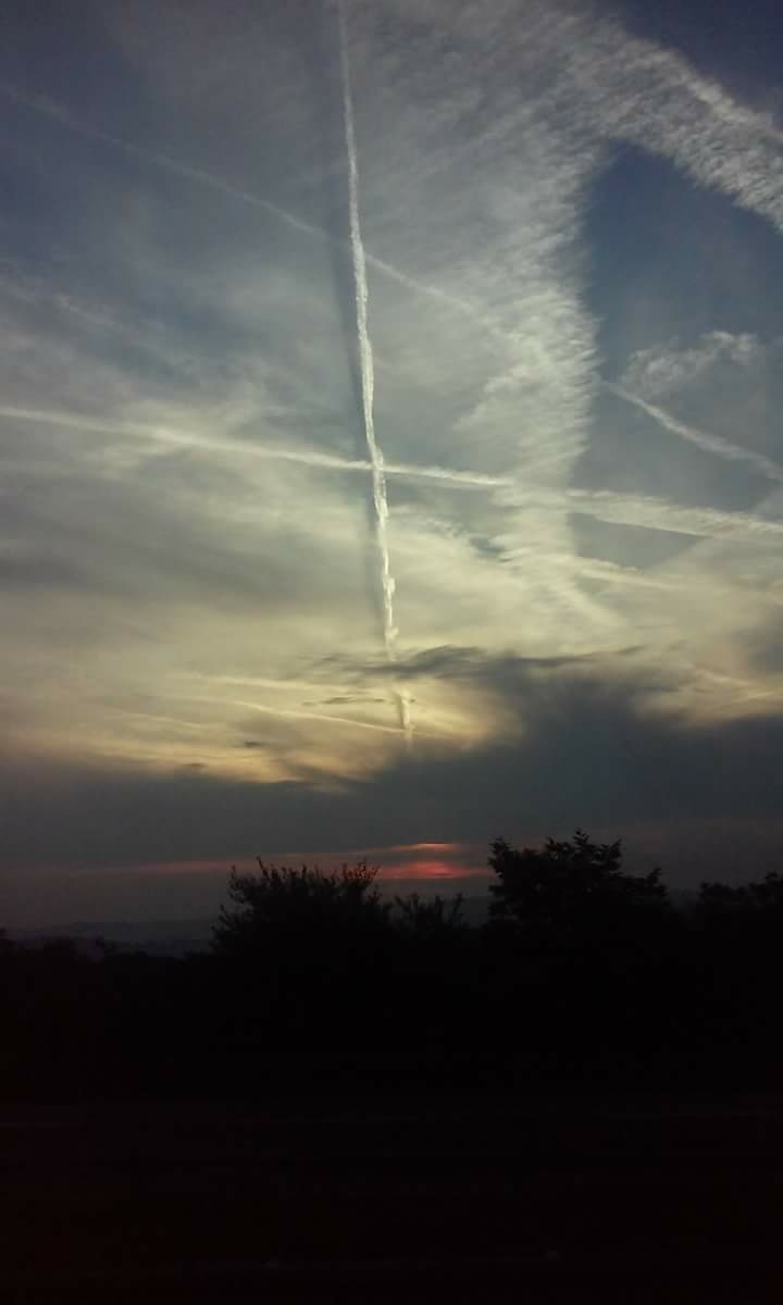 The sky