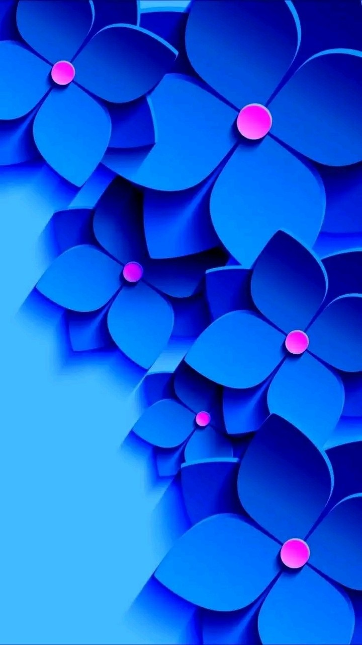 blue flowers