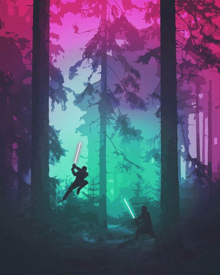 battle of light and darkness