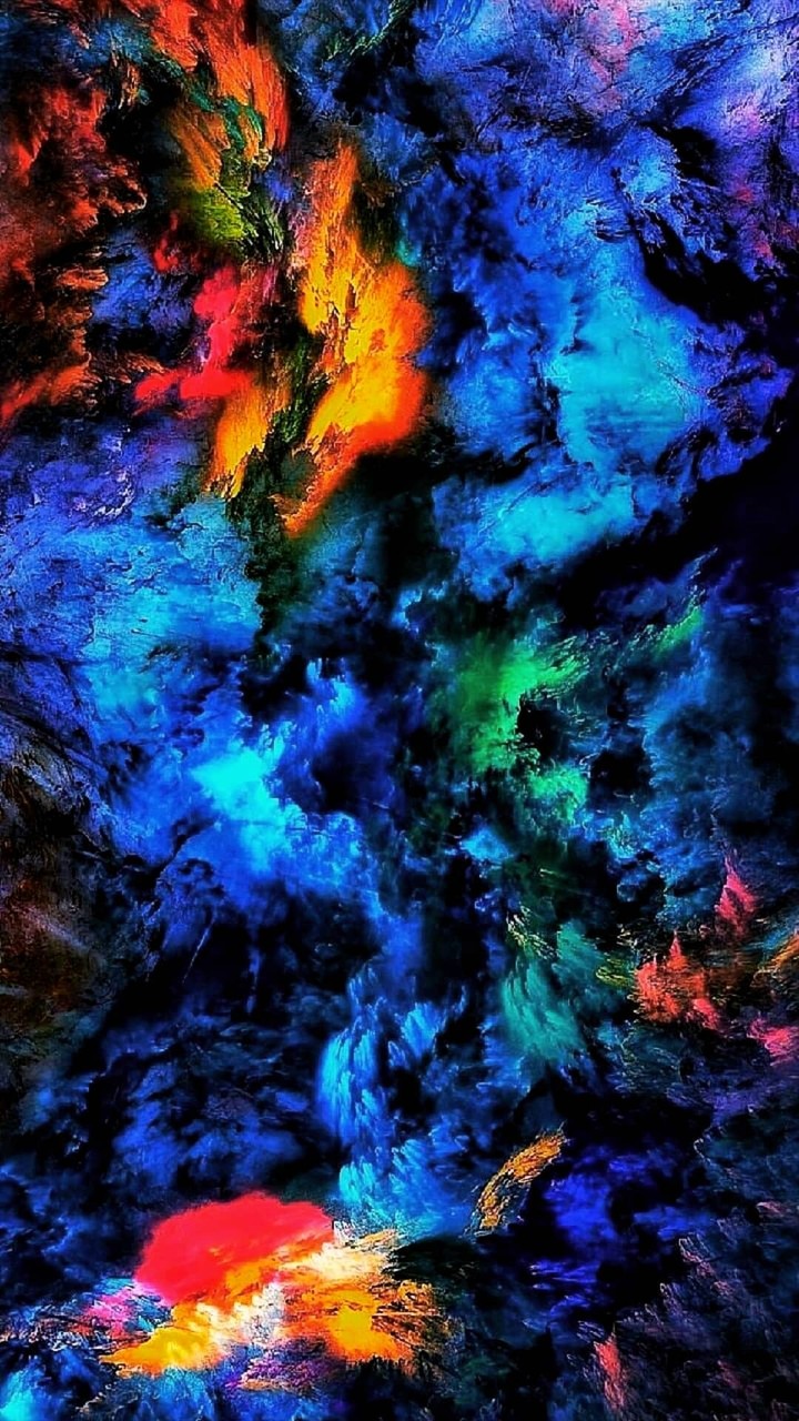 it is mixing of colour which dose not creat thought in mind