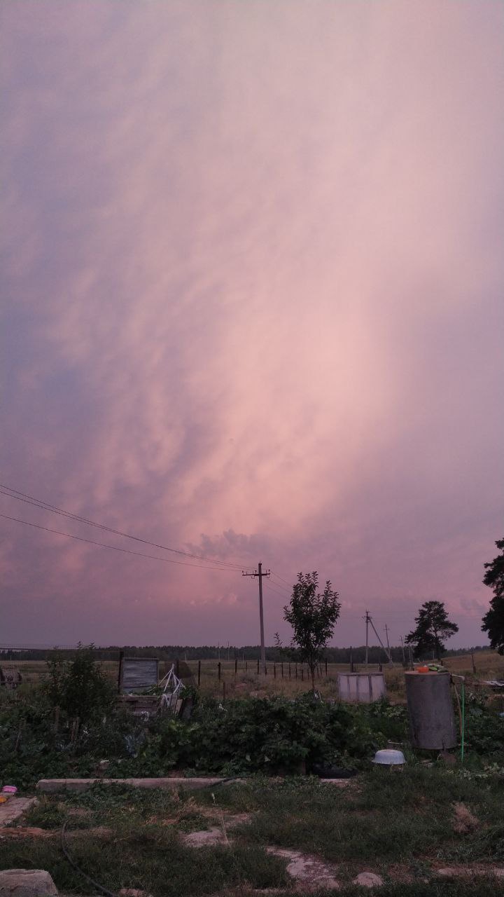pink sky