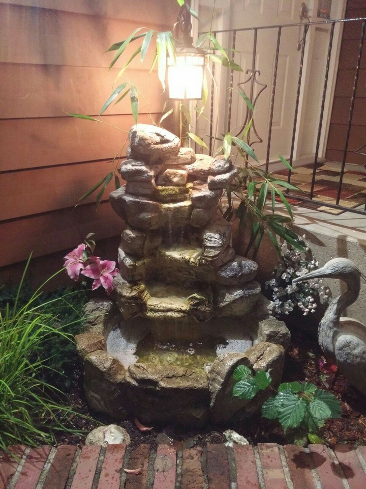 rock fountain