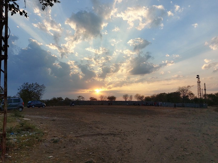 sunset is mesmerizing
