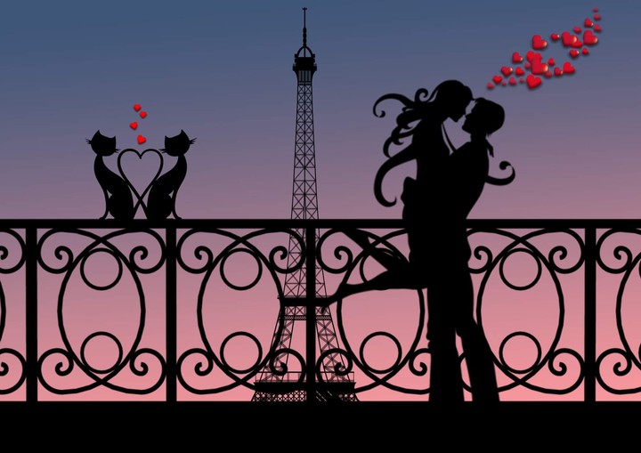 amoureux à paris