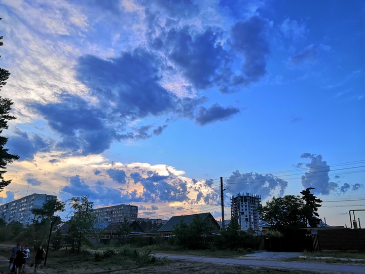 облака