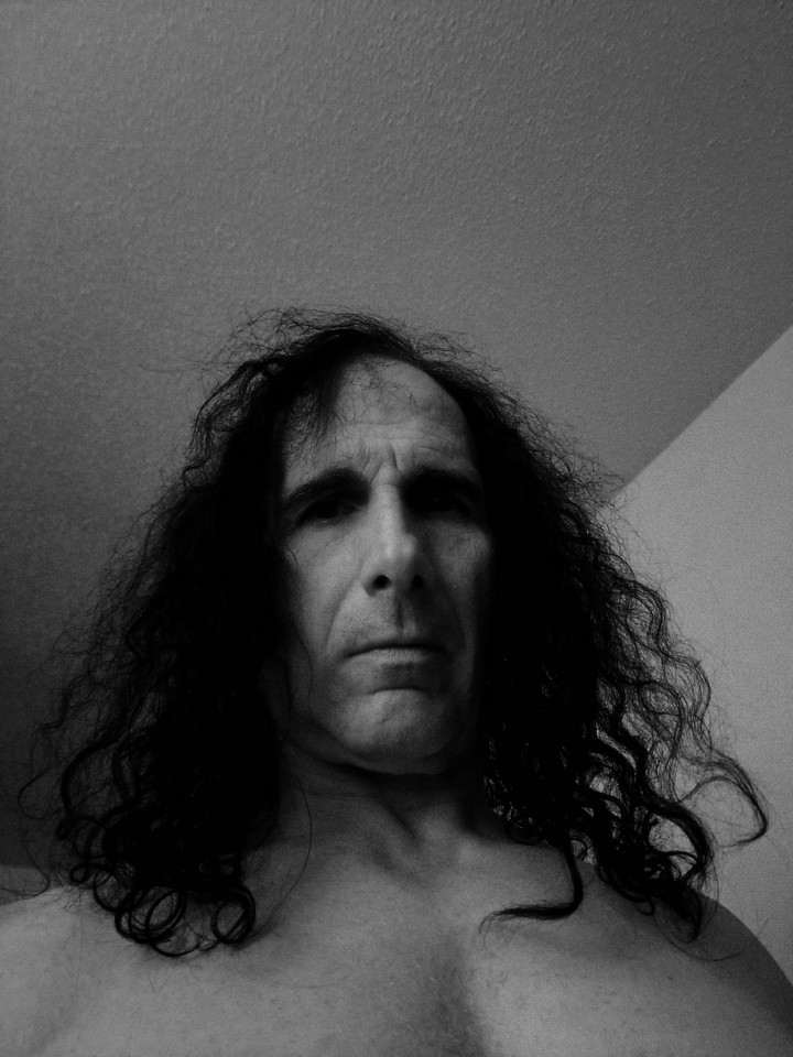 black and white
