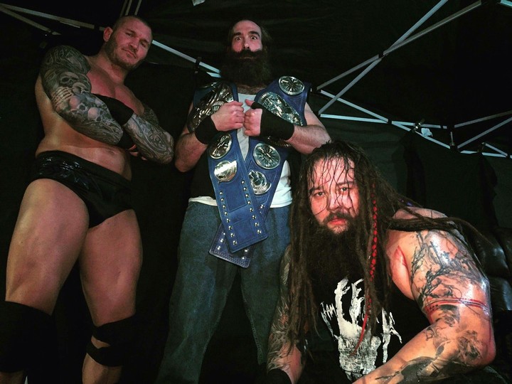 WWE Randy Orton Luke Harper nad Bray Wayatt