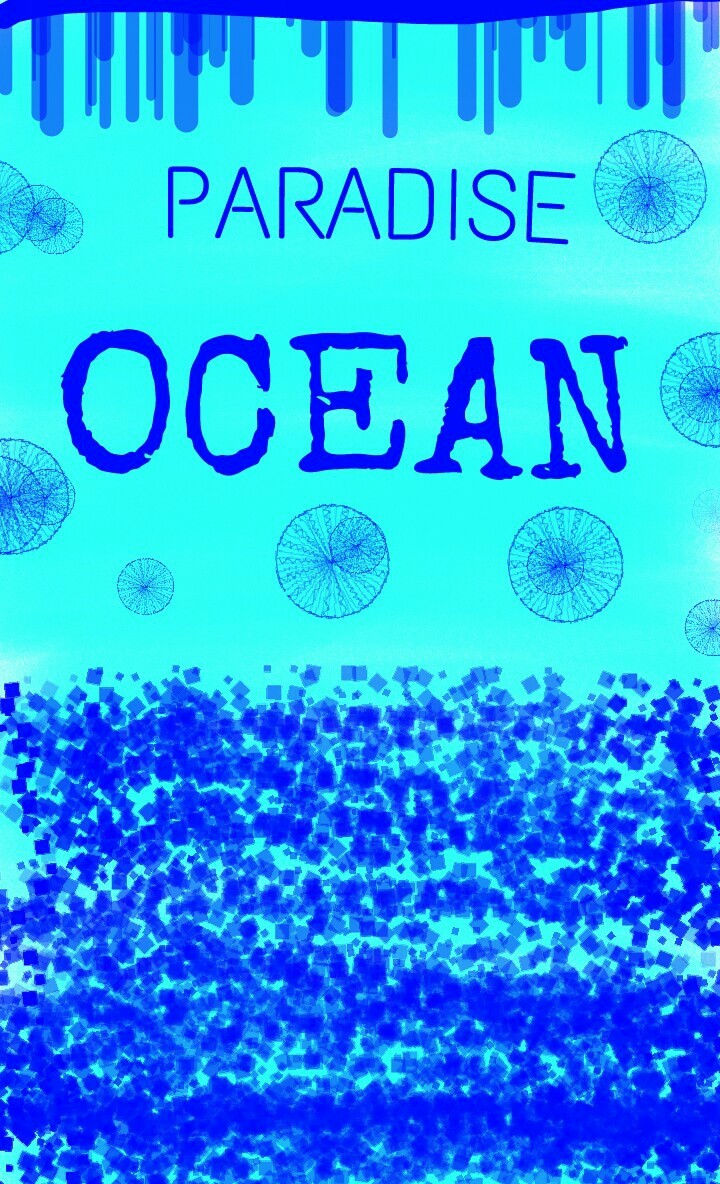 Paradise ocean.
