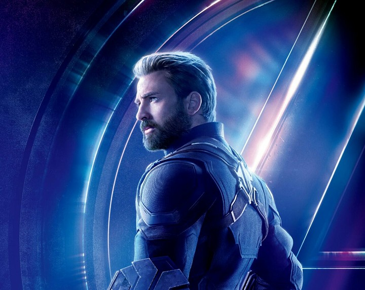 captain America in avengers infinity war