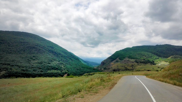The mountains