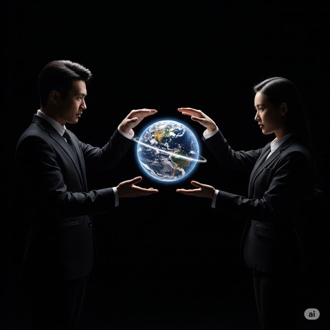 sfondi universe, businessperson