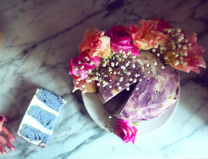 Purple cake