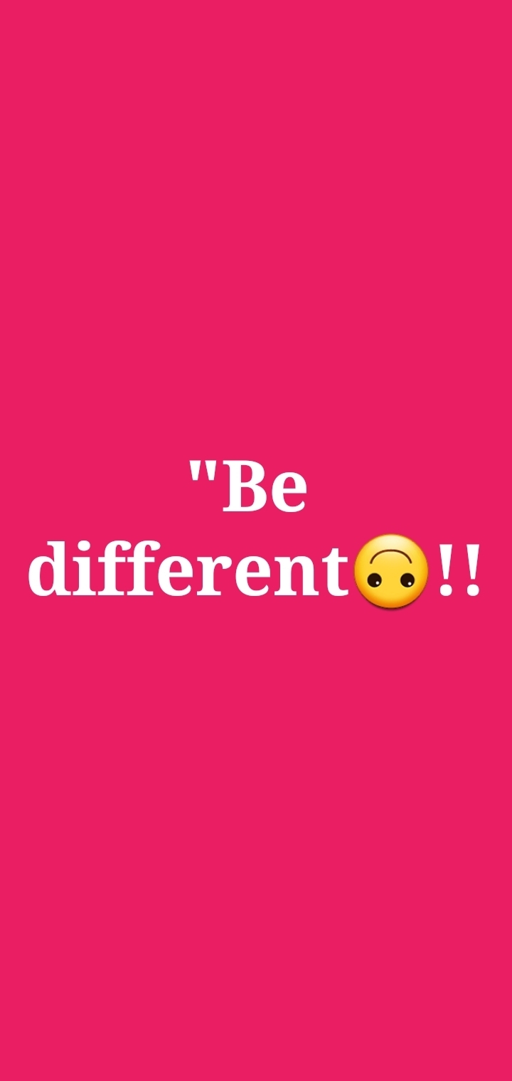 different