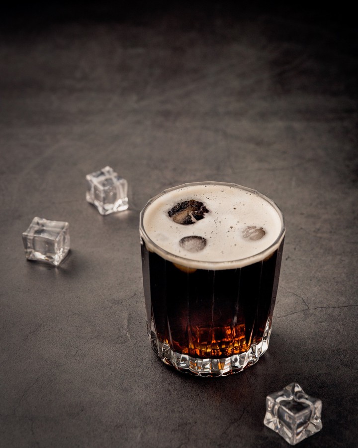 Coke With Ice Cubes