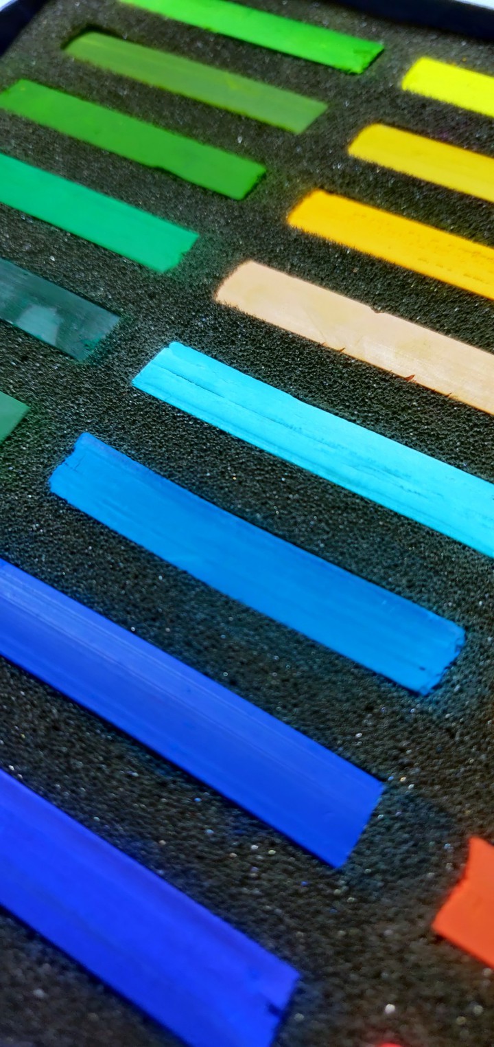 soft pastels