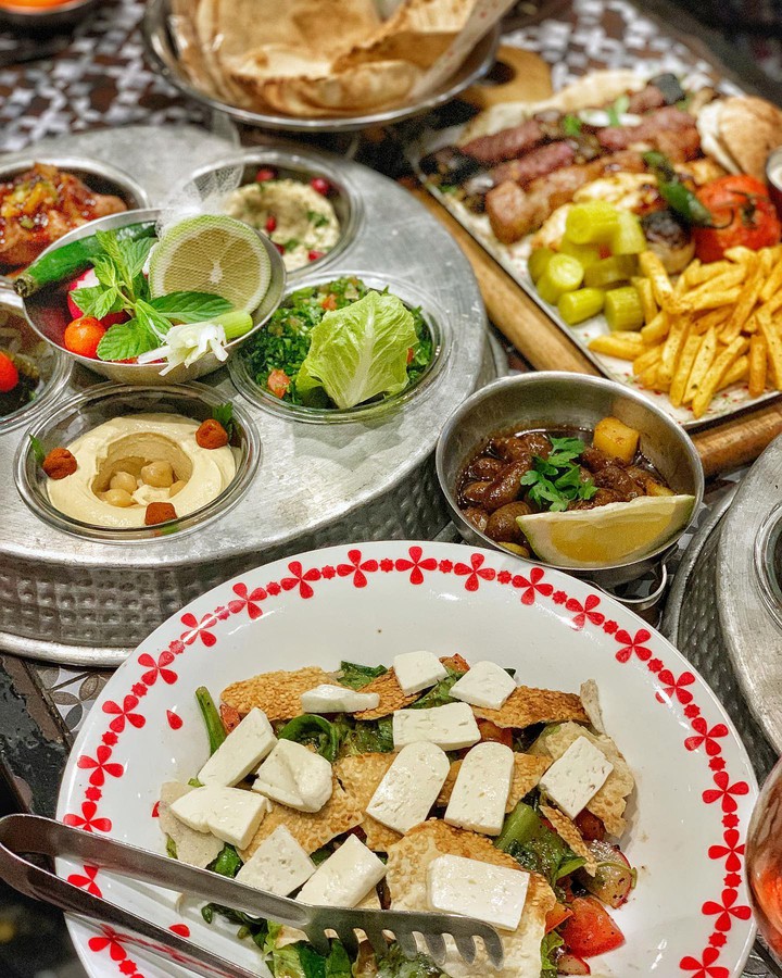 Delicious oriental food