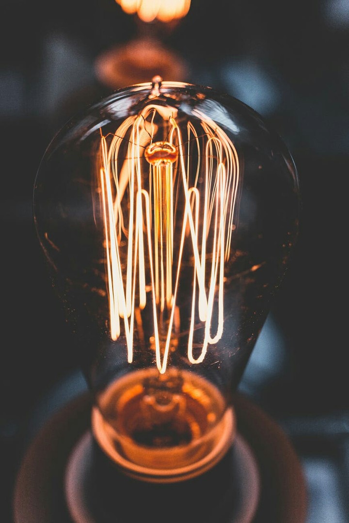 Close Up Photo of Incandescent Bulb :)