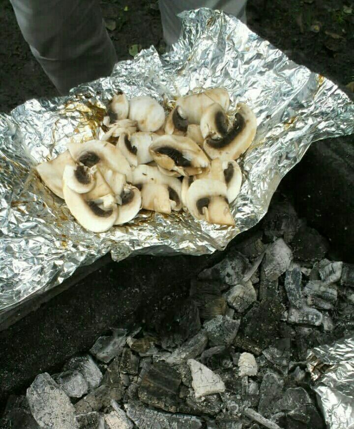 Grilled Mushrooms