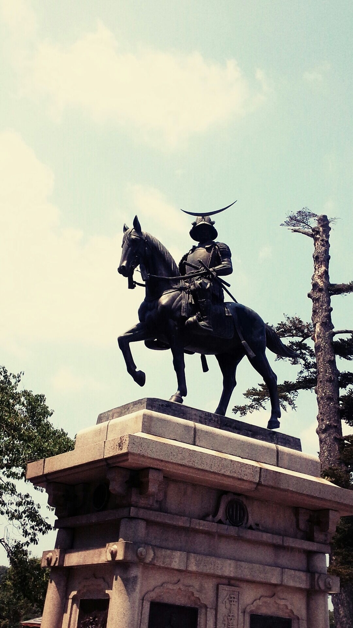 Samurai in Sendai, Japan