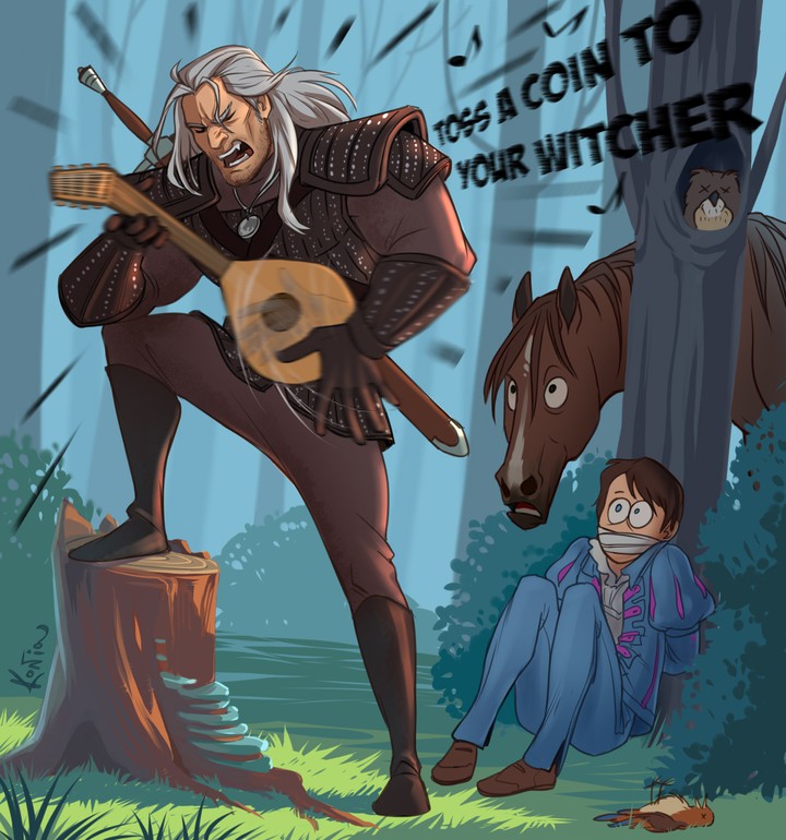 toss a coin to your witcher~~~