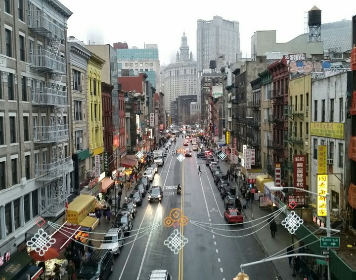Chinatown from Manhatten Bridge