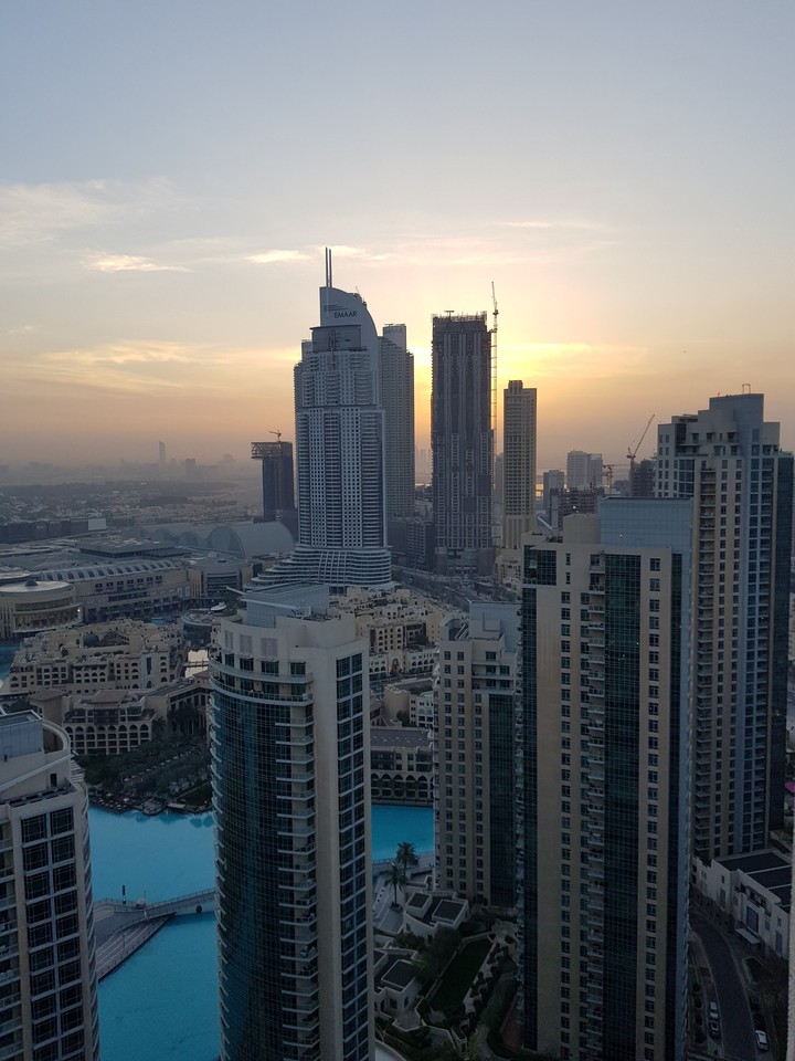 Morning with the high view