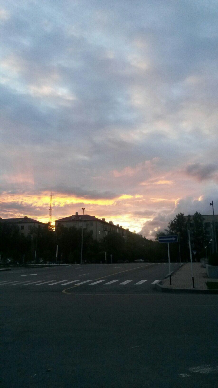 Summer sunset