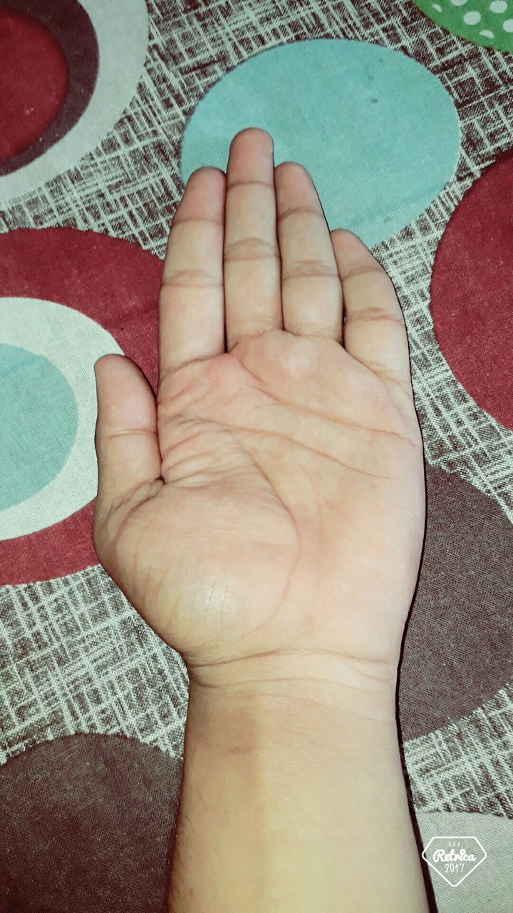 hand..