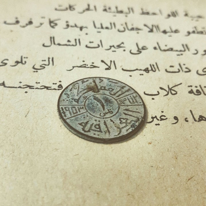 old Iraqi coin