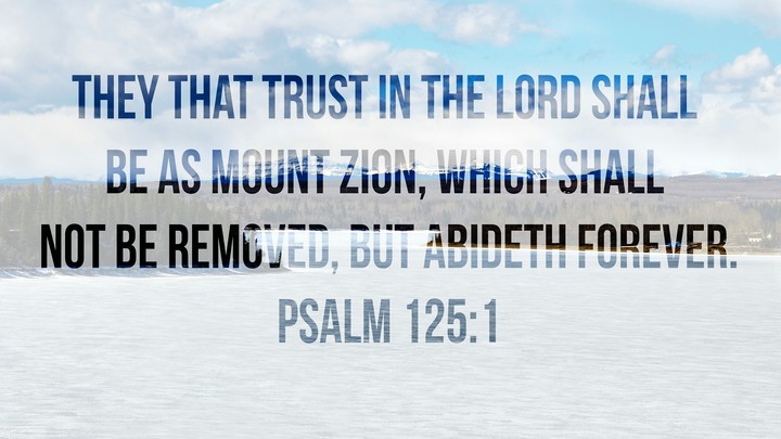 Trust in GOD