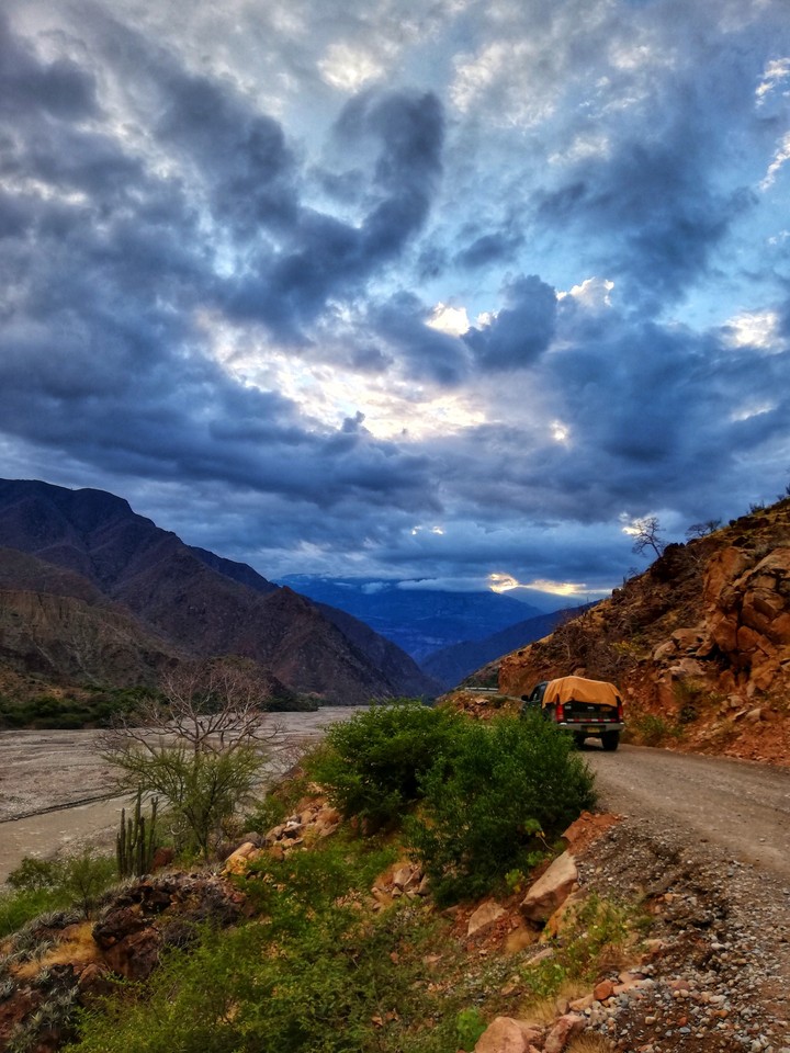 Río Chusgón, Región La Libertad, Perú.