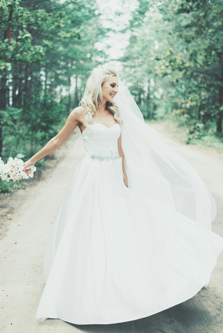 White dress