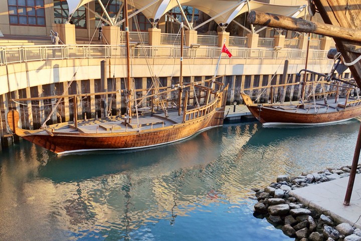 old wooden Kuwaiti ship