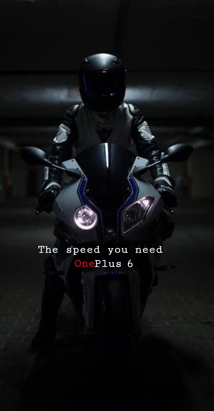 oneplus 6 bikers wallpaper