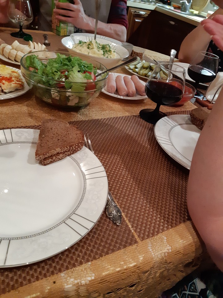 поздний ужин)