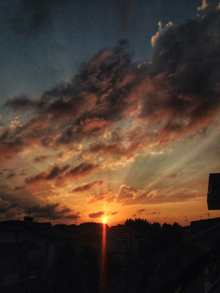 Tramonto a Riccione