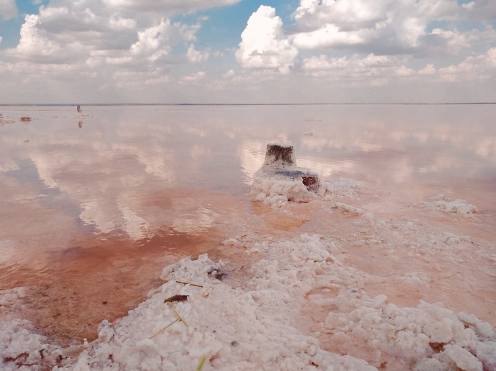 Evpatoria, The Pink lake
