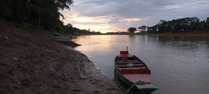 boat on surma river